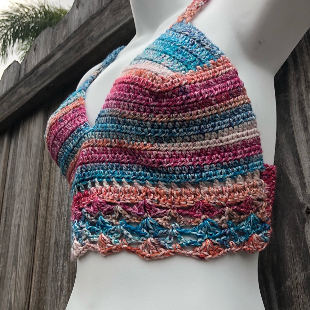Crochet bralette